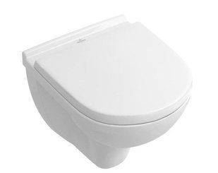 Унитаз подвесной без ободка Villeroy & Boch O.novo 5660HR01 Directflush с сиденьем Soft Closing
