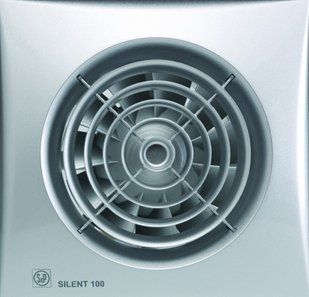Малошумний вентилятор Soler & Palau SILENT-100 CRZ SILVER