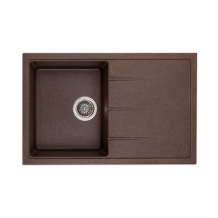 Кухонна мийка GRANADO Toledo Black Marron 2106
