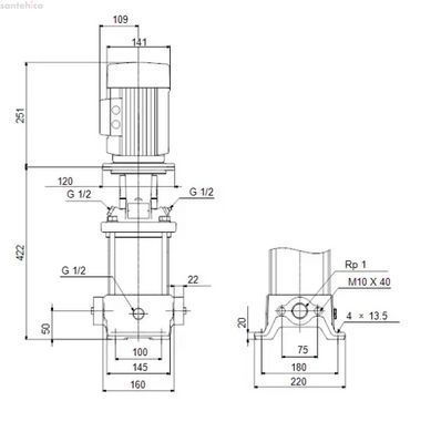 Электронасос скважинный Grundfos CR 3-12 A-A-A-E-HQQE 96516599