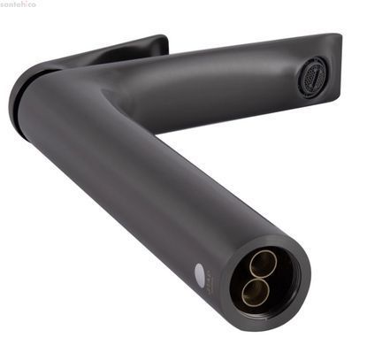 Смеситель для раковины Qtap Vlasta New оружейная сталь QTVLA269GMB45653