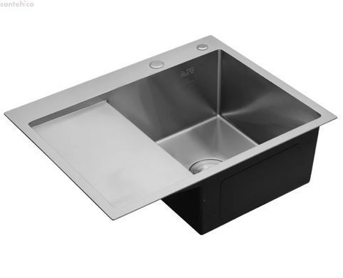 Кухонная мойка Kroner KRP Geb&uuml;rstet - 6350RHM (3,0/1,0 мм) CV031321
