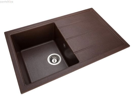 Кухонная мойка GRANADO Toledo Black Marron 2106
