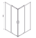 Душова кабіна Koller Pool Line Cube 90х90 (Профіль - чорний, скло - прозоре) LNCU90CB 1439642403