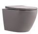 Унітаз підвісний Qtap Robin Ultra Quiet QT13332381АSSG з сидінням Soft Close