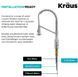 Смеситель для кухни Kraus Bolden античная бронза KFF-1610SFACB