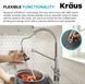 Смеситель для кухни Kraus Bolden античная бронза KFF-1610SFACB