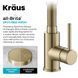 Смеситель для кухни Kraus Bolden античная бронза KFF-1610SFACB