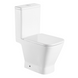 Унітаз підлоговий AquA PooL Ibiza Square Vortex Ultra Clean 88FBS610T03 із бачком та сидінням Soft Close