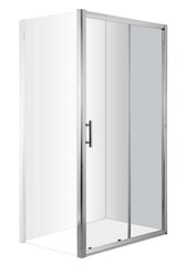 Душові двері Deante Cynia 120 см (Профіль - хром, скло - прозоре) KTC 012P