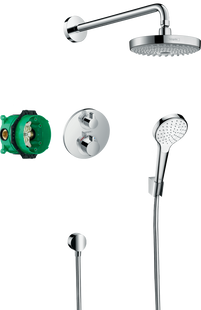 Душова система прихованого монтажу Hansgrohe Design ShowerSet Croma Select S 27295000