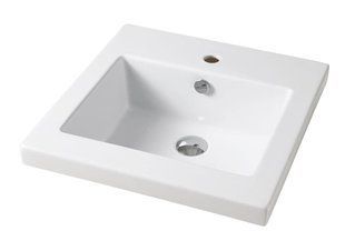 Умывальник керамический 51 см Artceram Gap, white glossy (GPL005 01; 00)
