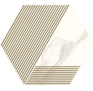 Декор Ceramika Paradyz Calacatta Hexagon A 171x198 см