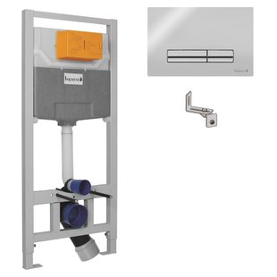 Инсталляции для унитаза Imprese 3 в 1 i9120 (клавиша PANI хром)