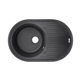Кухонна мийка Lidz 780x500 / 200 BLA-03 (LIDZBLA03780500200)