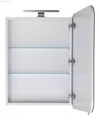 Зеркальный шкаф Мойдодыр Сорренто ЗШ-60 00-0008257 с подсветкой