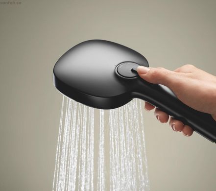 Душова система прихованого монтажу Grohe Cubeo Tempesta 250 чорний матовий 1053362430