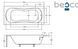 Ванна акрилова Besco Aria 170x70 #WAA-160-PA