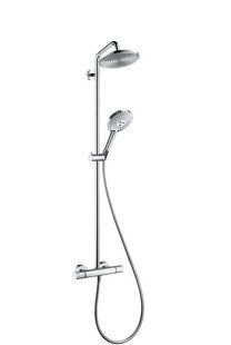 Hansgrohe Душевая система Raindance Select S 240 Showerpipe EcoSmart, поворотный держатель 450 мм, &frac12;&rsquo; Hansgrohe 27116000 Raindance Select