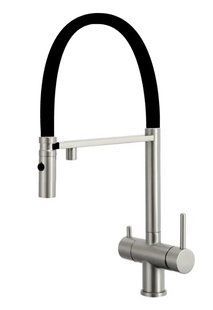 Змішувач для кухні Fabiano FKM 3130 Inox Black сатин 8231.403.1931