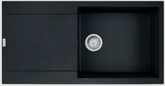 Кухонная мойка Franke Maris MRG 611-97 XL (114.0675.978) гранитная – врезная – оборотная – цвет Черный матовый