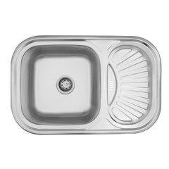 Кухонна мийка з нержавіючої сталі Kroner KRP Satin-7549 CV022782
