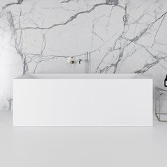 Ванна iStone Cube, Matte White 170x70 WD6514