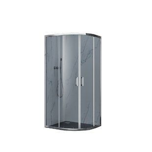 Душевая PRIMERA PRIME кабина, раздвижная - четверть круга 100x100 - PRI2121S