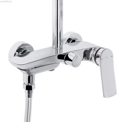 Душова система Qtap Slavonice хром QTSLA111CRM45909