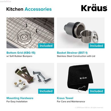 Кухонная мойка Kraus KBU15