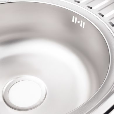 Кухонна мийка Lidz 7750 Micro Decor 0,6 мм (LIDZ7750DEC06)