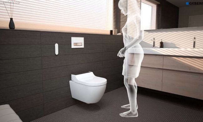 Унітаз-біде підвісний Geberit AquaClean Tuma Comfort 146.294.FW.1