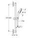 Душевой гарнитур Grohe Tempesta 110 черный матовый 261622433
