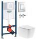 Инсталляция Grohe Rapid SL 38772001 4 в 1 + Унитаз подвесной Devit Linea 3040120 с сиденьем Soft Close