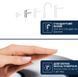 Смеситель для раковины Grohe Dice хром 1018570000 с донным клапаном Push-Open