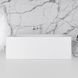 Ванна iStone Cube, Matte White 170x70 WD6514