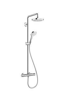 Hansgrohe Croma Select E 180 2jet Showerpipe 27256400