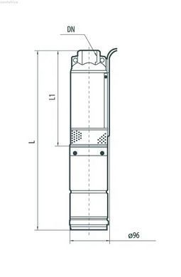 Электронасос скважинный Sprut 100QJD228-1.5 4823072205380