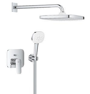 Душова система прихованого монтажу Grohe Cubeo Tempesta 250 хром 1053360000