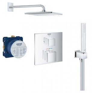 Душевой комплект скрытого монтажа Grohe Grohtherm Rainshower Mono 310 Cube 26405SC0