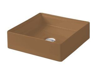 Умывальник керамический 38 см Artceram Scalino, cement arabica (SCL001 25; 00)