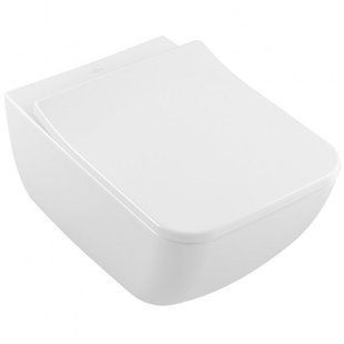 Унитаз подвесной VILLEROY&BOCH VENTICELLO DIRECTFLUSH с сиденьем SOFT CLOSING 4611RL01
