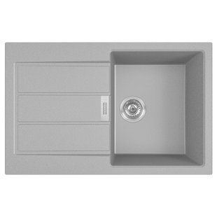 КУХОННА МИЙКА FRANKE SIRIUS 2.0 S2D 611-78 СІРИЙ 143.0621.334