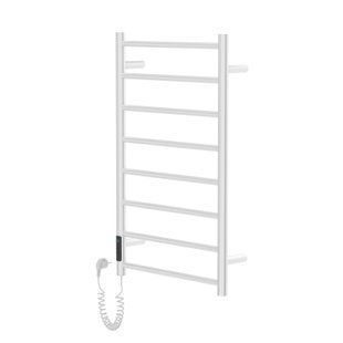 RONDO электрический полотенцесушитель L, 120W, 500*800мм, сталь 304, 8 перемычек круг, таймер, термостат 70&deg;С, cepillado cromo 9235.000113