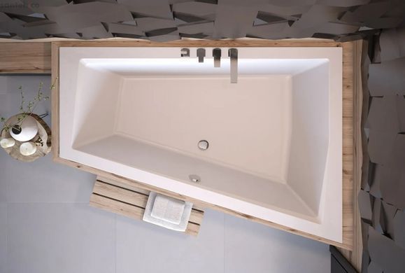 Ванна акрилова Besco Intima Duo 169x125 права NAVARA43009