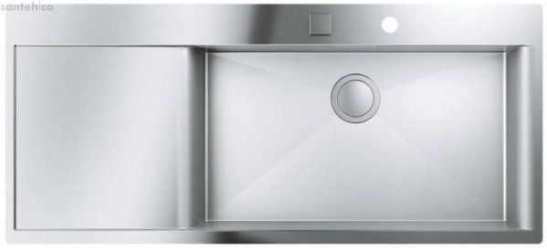 Кухонная мийка Grohe EX Sink 31582SD0 K1000 з крилом зліва