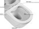 Унітаз підвісний Ravak WC Concept Oval RimOFF RKUM000009 із сидінням Soft Close