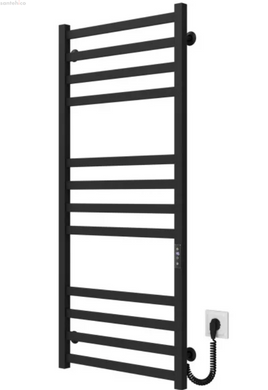 Полотенесушитель электрическая Deffi Avast 500x1200 черный матовый B.AV.120.50.12.E.B.R.2 правая