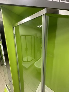 Душова кабіна Veronis 90x90 (Профіль - хром, скло - прозоре) KN-17-00 з піддоном
