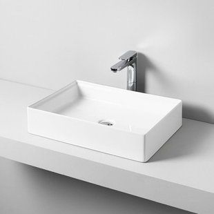 Керамічна раковина 55 см Artceram Scalino, white glossy (SCL002 01; 00)